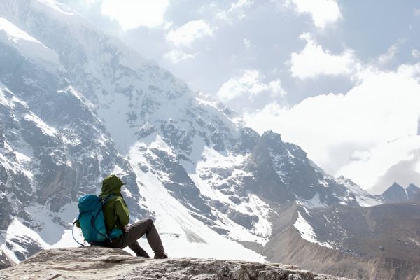 salkantay trek snowy peaks peru